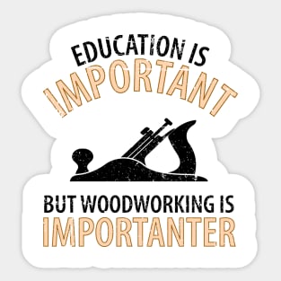 Wood Carpenter Joiner Woodcutter Craftsman Sticker